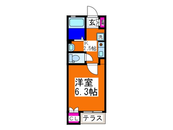 ハイムトキワの物件間取画像